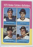 1975 Rookie Catchers-Outfielders - Gary Carter, Marc Hill, Dan Meyer, Leon Robe…