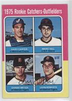 1975 Rookie Catchers-Outfielders - Gary Carter, Marc Hill, Dan Meyer, Leon Robe…