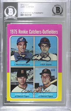 1975 Topps - [Base] #620 - 1975 Rookie Catchers-Outfielders - Gary Carter, Marc Hill, Dan Meyer, Leon Roberts [BAS Authentic]