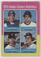 1975 Rookie Catchers-Outfielders - Gary Carter, Marc Hill, Dan Meyer, Leon Robe…