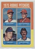 1975 Rookie Pitchers - Rawly Eastwick, Jim Kern, John Denny, Juan Veintidos [Go…