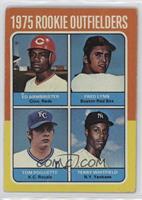 1975 Rookie Outfielders - Ed Armbrister, Fred Lynn, Terry Whitfield, Tom Poquet…