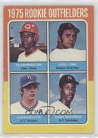 1975 Rookie Outfielders - Ed Armbrister, Fred Lynn, Terry Whitfield, Tom Poquet…