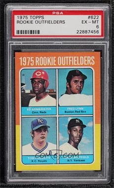 1975 Topps - [Base] #622 - 1975 Rookie Outfielders - Ed Armbrister, Fred Lynn, Terry Whitfield, Tom Poquette [PSA 6 EX‑MT]
