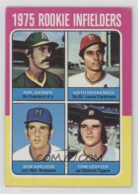 1975 Topps - [Base] #623 - 1975 Rookie Infielders - Phil Garner, Keith Hernandez, Bob Sheldon, Tom Veryzer