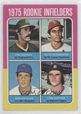 1975 Topps - [Base] #623 - 1975 Rookie Infielders - Phil Garner, Keith Hernandez, Bob Sheldon, Tom Veryzer