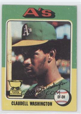 1975 Topps - [Base] #647 - Claudell Washington