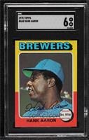 Hank Aaron [SGC 6 EX/NM]