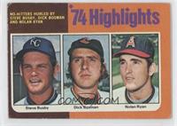 '74 Highlights - Steve Busby, Dick Bosman, Nolan Ryan [Good to VGR…