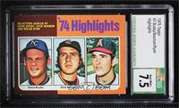 '74 Highlights - Steve Busby, Dick Bosman, Nolan Ryan [CSG 7.5 Near&n…