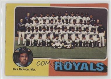 1975 Topps - [Base] #72 - Team Checklist - Kansas City Royals Team, Jack McKeon, Mgr. [Good to VG‑EX]
