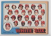 Team Checklist - Chicago White Sox Team, Chuck Tanner [Poor to Fair]