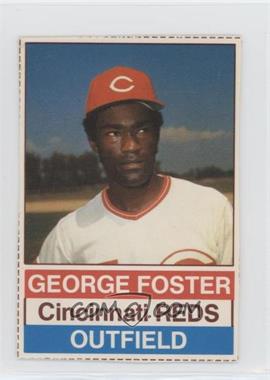 1976 Hostess All-Star Team - [Base] #106.2 - George Foster (Brown Back)