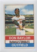 Don Baylor (Black Back)
