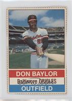 Don Baylor (Brown Back)