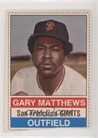 Gary Matthews (Black Back)