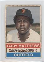 Gary Matthews (Brown Back) [Good to VG‑EX]