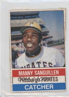 1976 Hostess All-Star Team - [Base] #72 - Manny Sanguillen [Poor to Fair]