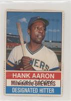 Hank Aaron (Black Back) [Poor to Fair]