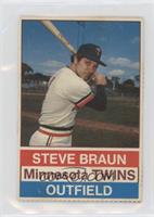 Steve Braun (Brown Back) [Poor to Fair]