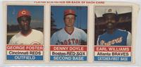 George Foster, Denny Doyle, Earl Williams (Brown Back) [Good to VG…