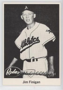 1976 JDM/JMC 1955 Rodeo Meats Kansas City Athletics Reprints - [Base] #10 - Jim Finigan