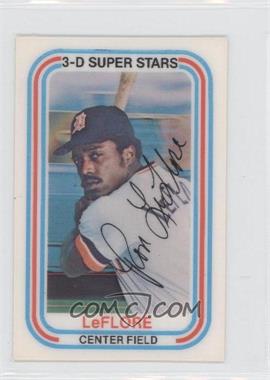 1976 Kellogg's 3-D Super Stars - [Base] #17 - Ron LeFlore