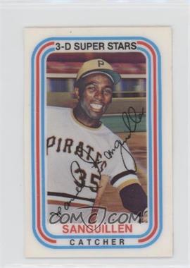 1976 Kellogg's 3-D Super Stars - [Base] #42 - Manny Sanguillen