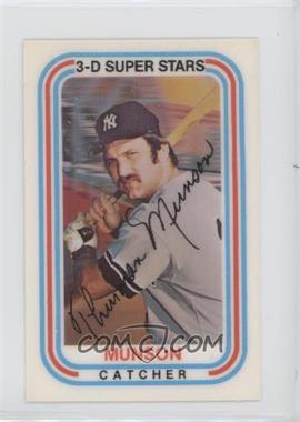 1976 Kellogg's 3-D Super Stars - [Base] #53 - Thurman Munson