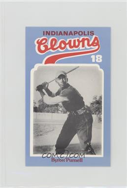 1976 Laughlin Indianapolis Clowns - [Base] #18 - Byron Purnell