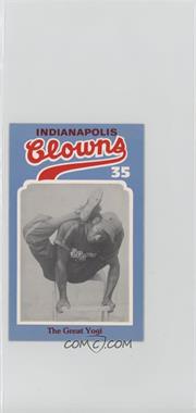 1976 Laughlin Indianapolis Clowns - [Base] #35 - The Great Yogi