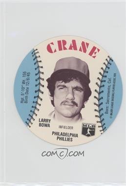 1976 MSA Discs - [Base] - Crane Potato Chips #_LABO - Larry Bowa