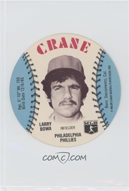 1976 MSA Discs - [Base] - Crane Potato Chips #_LABO - Larry Bowa