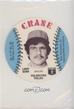 1976 MSA Discs - [Base] - Crane Potato Chips #_LABO - Larry Bowa