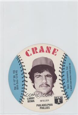 1976 MSA Discs - [Base] - Crane Potato Chips #_LABO - Larry Bowa