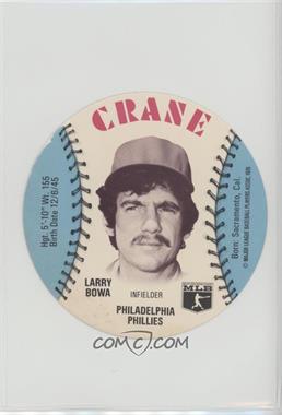 1976 MSA Discs - [Base] - Crane Potato Chips #_LABO - Larry Bowa [Good to VG‑EX]
