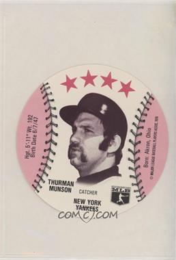 1976 MSA Discs - [Base] - Isaly's/Sweet William #_THMU - Thurman Munson