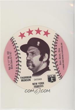 1976 MSA Discs - [Base] - Isaly's/Sweet William #_THMU - Thurman Munson