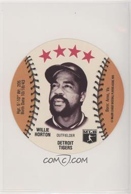 1976 MSA Discs - [Base] - Isaly's/Sweet William #_WIHO - Willie Horton [Poor to Fair]