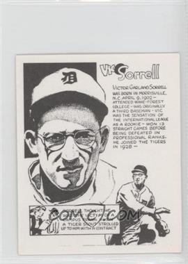 1976 Midwest Sports Collectors Convention 1934-35 Detroit Tigers - [Base] #_VISO - Vic Sorrell