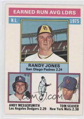 1976 O-Pee-Chee - [Base] #201 - Randy Jones, Tom Seaver, Andy Messersmith