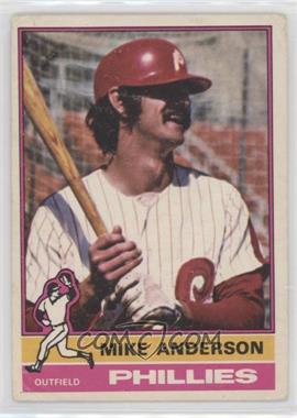 1976 O-Pee-Chee - [Base] #527 - Mike Anderson [Poor to Fair]