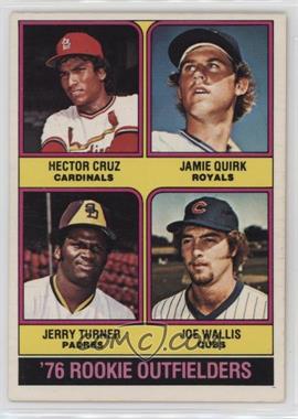 1976 O-Pee-Chee - [Base] #598 - Jamie Quirk, Jerry Turner, Hector Cruz, Joe Wallis