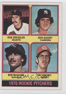 1976 O-Pee-Chee - [Base] #599 - Rob Dressler, Ron Guidry, Pat Zachry, Bob McClure