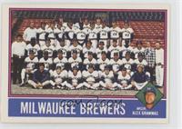 Milwaukee Brewers Team, Alex Grammas [Poor to Fair]