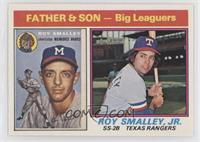 Father & Son -- Big Leaguers - Roy Smalley, Roy Smalley Jr.