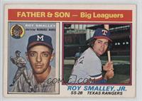 Father & Son -- Big Leaguers - Roy Smalley, Roy Smalley Jr. [Good to …