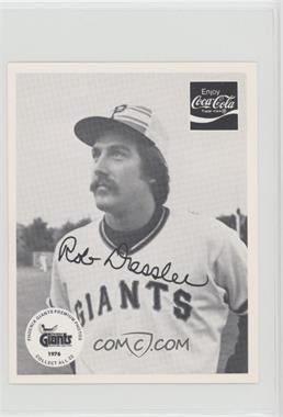 1976 Phoenix Giants Premium Photos - [Base] - Coca Cola #_RODR - Rob Dressler
