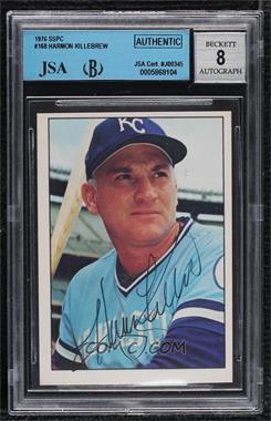 1976 SSPC - [Base] #168 - Harmon Killebrew [JSA Certified Encased by BGS]