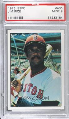 1976 SSPC - [Base] #405 - Jim Rice [PSA 9 MINT]